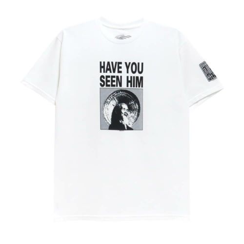 POWELL T-SHIRT パウエル Tシャツ HAVE YOU SEEN HIM WHITE 