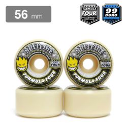 SPITFIRE WHEEL スピットファイヤー ウィール FORMULA FOUR (F4) CONICAL 99D YELLOW PRINT  53mm スケートボード スケボー | スケートボードのカリフォルニアストリート