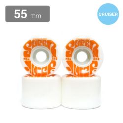 クルージング用 OJ SOFT WHEEL オージェー ソフトウィール MINI SUPER JUICE 白 55mm