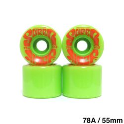 クルージング用 OJ SOFT WHEEL オージェー ソフトウィール MINI SUPER JUICE 緑 55mm