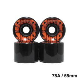 OJ SOFT WHEEL オージェー ソフトウィール MINI SUPER JUICE 黒 55mm
