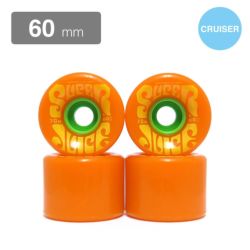 OJ WHEEL オージェー ソフトウィール（クルーザー） SUPER JUICE CITRUS（78A）オレンジ 60mm スケートボード スケボー