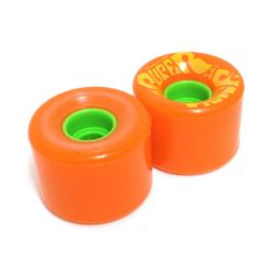 クルージング用 OJ SOFT WHEEL オージェー ソフトウィール SUPER JUICE CITRUS オレンジ 60mm 1