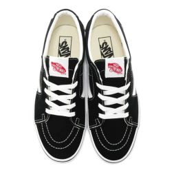 VANS SHOES バンズ シューズ スニーカー SK8 LOW BLACK/TRUE WHITE（US企画） スケートボード スケボー　1