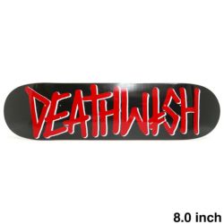 DEATHWISH DECK デスウィッシュ デッキ TEAM DEATH SPRAY RED 8.0