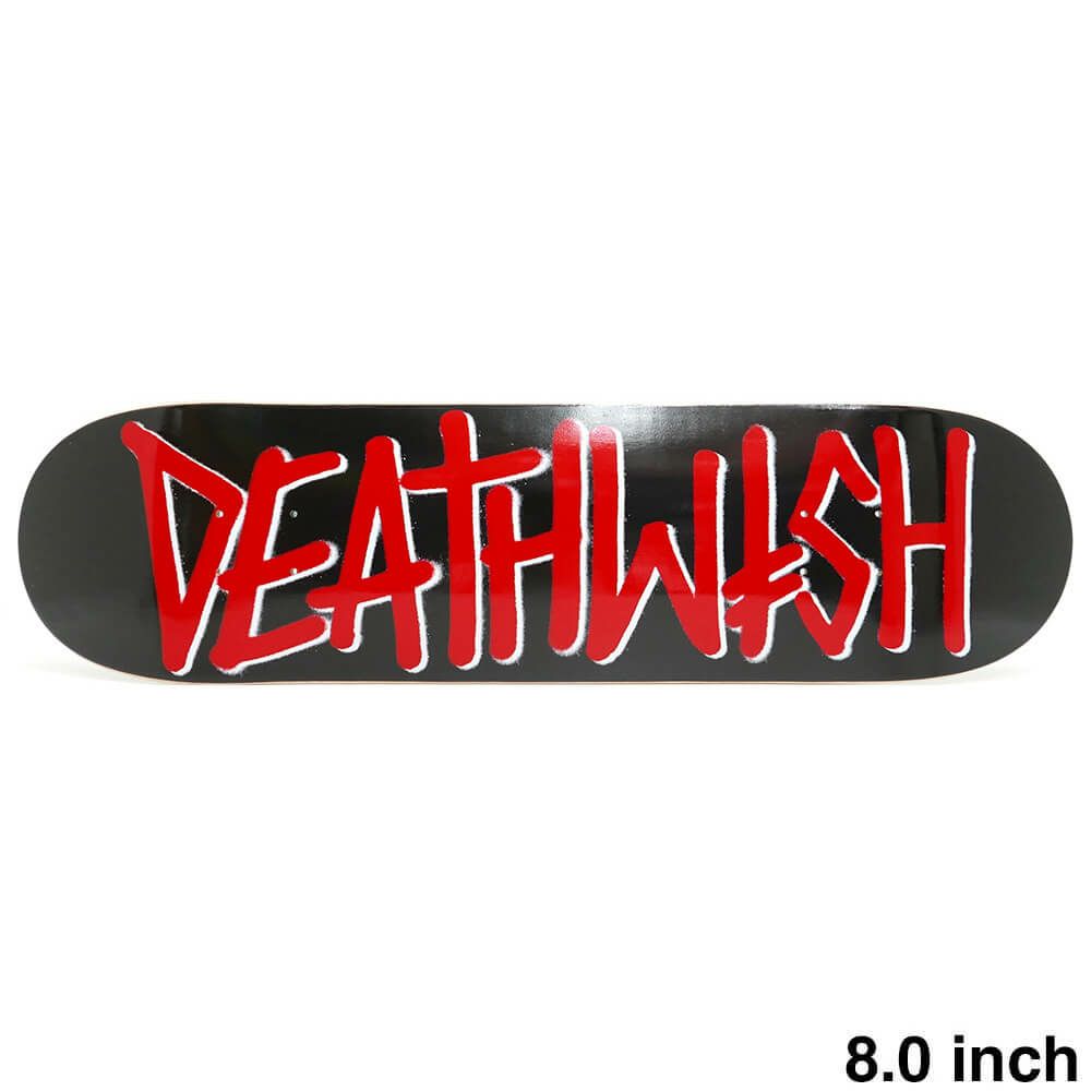 DEATHWISH DECK デスウィッシュ デッキ TEAM DEATH SPRAY RED 8.0