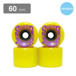 OJ WHEEL オージェー ソフトウィール（クルーザー） SUPER JUICE（78A）黄 60mm スケートボード スケボー