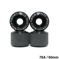 FESN WHEEL エフイーエスエヌ ウィール W.P.S.I HARDCORE SOFT SLIDE 78A ROUND LIP 黒 60mm