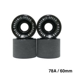 FESN WHEEL エフイーエスエヌ ウィール W.P.S.I HARDCORE SOFT SLIDE 78A SQUARE LIP 黒 60mm