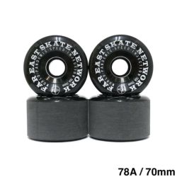 FESN WHEEL エフイーエスエヌ ウィール W.P.S.I HARDCORE SOFT SLIDE 78A ROUND LIP 黒 70mm