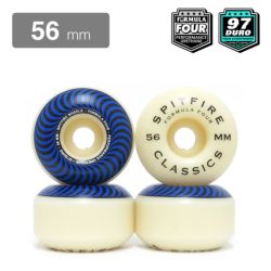 SPITFIRE WHEEL スピットファイヤー ウィール FORMULA FOUR (F4) CLASSIC 97D BLUE 56mm