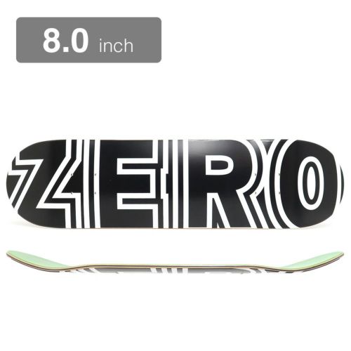 ZERO DECK ゼロ デッキ TEAM CLASSIC BOLD 8.0 スケートボード