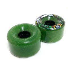 クルージング用 SATORI SOFT WHEEL サトリ ソフトウィール GOO BALLS SUPER KUSH 緑 64mm 1