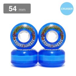 クルージング用 SATORI SOFT WHEEL サトリ ソフトウィール LIL NUGZ CRUISERS 青 54mm