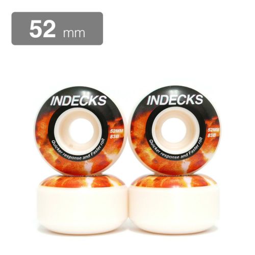 INDECKS WHEEL インデックス ウィール BURN 52mm スケートボード