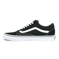 VANS SHOES バンズ シューズ スニーカー OLD SKOOL 黒/白 BLACK/WHITE-4