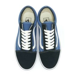 VANS SHOES バンズ シューズ スニーカー OLD SKOOL 紺 NAVY-1