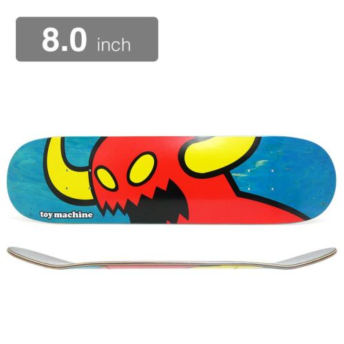 TOY MACHINE DECK トイマシーン デッキ TEAM VICE MONSTER EMERALD STAIN 8.0