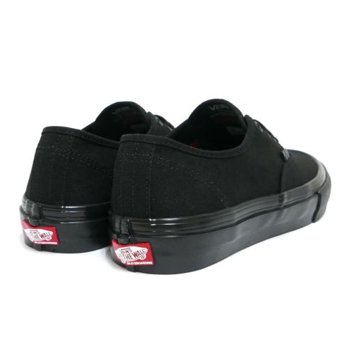 VANS SHOES, バンズ, シューズ スニーカー, SKATE AUTHENTIC, BLACK/BLACK（US企画）, スケートボード  スケボー