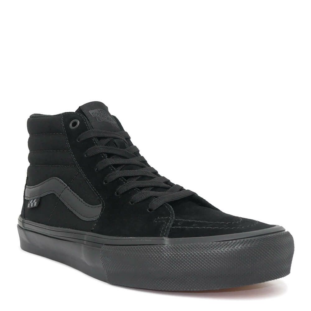 VANS SHOES バンズ シューズ スニーカー SKATE SK8 HI BLACK/BLACK（US企画） スケートボード スケボー