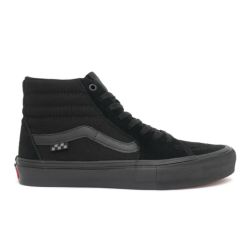 VANS SHOES バンズ シューズ スニーカー SKATE SK8 HI BLACK/BLACK（US企画） スケートボード スケボー　3