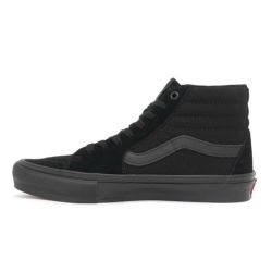 VANS SHOES バンズ シューズ スニーカー SKATE SK8 HI BLACK/BLACK（US企画） スケートボード スケボー　4