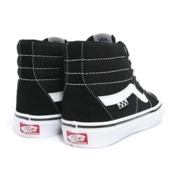 VANS SHOES バンズ シューズ スニーカー SKATE SK8 HI 黒/白 BLACK/WHITE-2