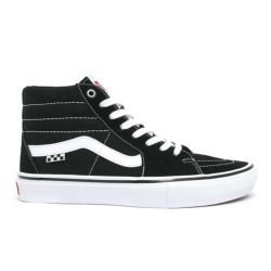 VANS SHOES バンズ シューズ スニーカー SKATE SK8 HI 黒/白 BLACK/WHITE-3