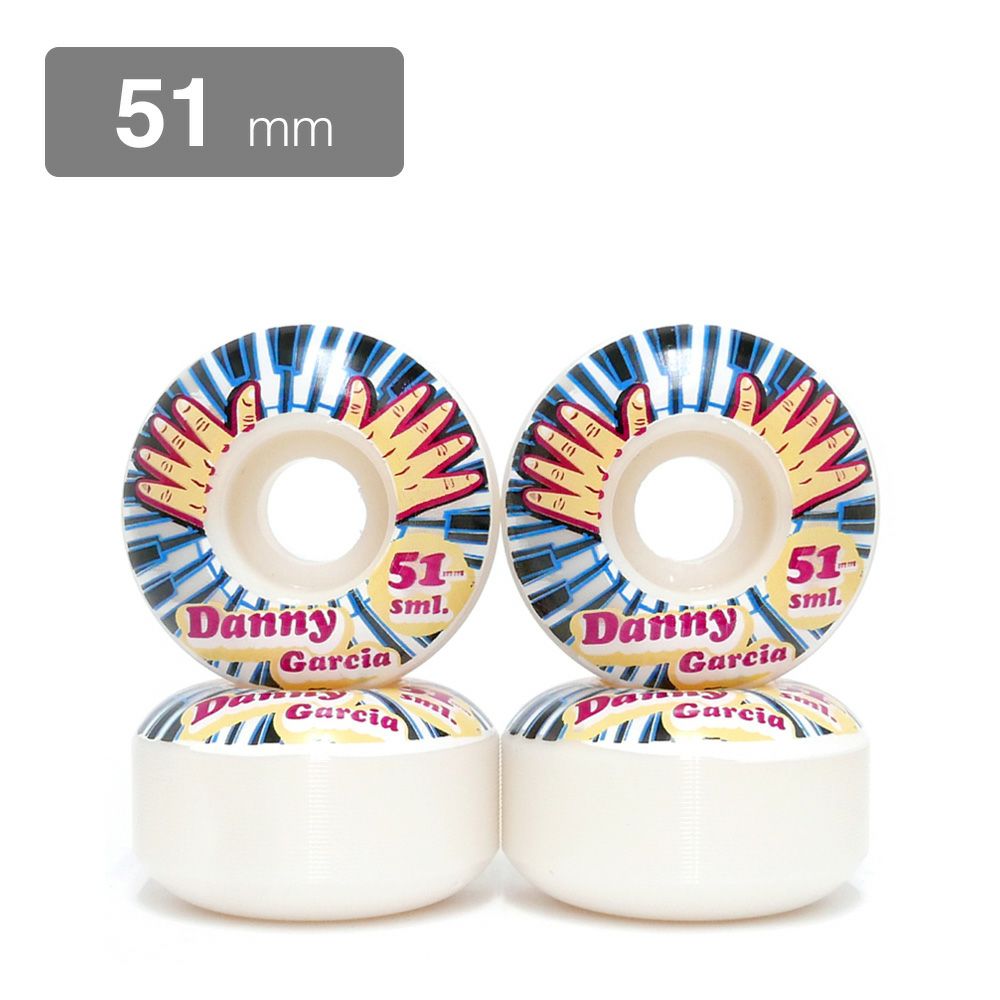 SMALL WHEEL スモール ウィール DANNY GARCIA CLASSICS PIANO HANDS OG WIDE 51mm