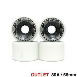 クルージング用 BONES SOFT WHEEL ボーンズ ソフトウィール ATF ROUGH RIDERS RUNNERS 白 56mm