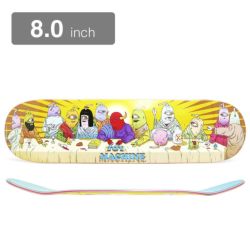 TOY MACHINE DECK トイマシーン デッキ TEAM LAST SUPPER 8.0 スケートボード スケボー | スケートボード のカリフォルニアストリート