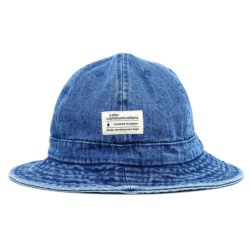 COLOR COMMUNICATIONS HAT カラーコミュニケーションズ ハット COTTON TAG METRO DENIM 1