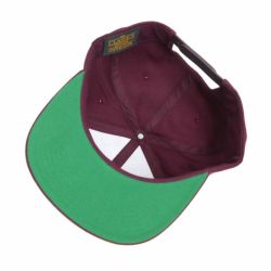 COLOR COMMUNICATIONS CAP カラーコミュニケーションズ キャップ BBC SNAPBACK BURGUNDY 4