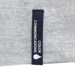 COLOR COMMUNICATIONS LONG SLEEVE カラーコミュニケーションズ ロングスリーブTシャツ CCC GREY 2