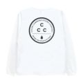 COLOR COMMUNICATIONS LONG SLEEVE カラーコミュニケーションズ ロングスリーブTシャツ CCC WHITE 3