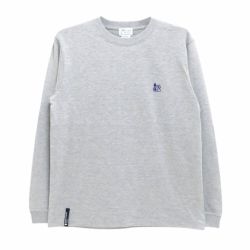 COLOR COMMUNICATIONS LONG SLEEVE カラーコミュニケーションズ ロングスリーブTシャツ CLR EMB GREY 