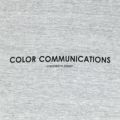 COLOR COMMUNICATIONS LONG SLEEVE カラーコミュニケーションズ ロングスリーブTシャツ HP HEADER GREY 1