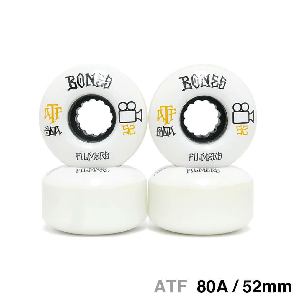 クルージング用 BONES SOFT WHEEL ボーンズ ソフトウィール ATF FILMERS 52mm
