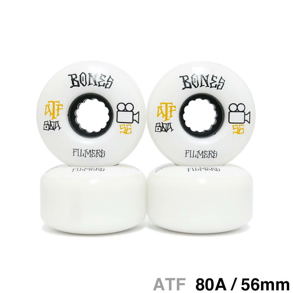 クルージング用 BONES SOFT WHEEL ボーンズ ソフトウィール ATF FILMERS 56mm