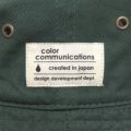 COLOR COMMUNICATIONS HAT カラーコミュニケーションズ ハット COTTON TAG BUCKET GREEN 3