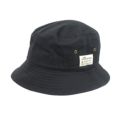 COLOR COMMUNICATIONS HAT カラーコミュニケーションズ ハット COTTON TAG BUCKET BLACK 