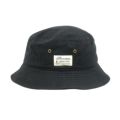 COLOR COMMUNICATIONS HAT カラーコミュニケーションズ ハット COTTON TAG BUCKET BLACK 1