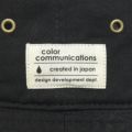COLOR COMMUNICATIONS HAT カラーコミュニケーションズ ハット COTTON TAG BUCKET BLACK 3