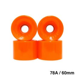 クルージング用 OJ SOFT WHEEL オージェー ソフトウィール HOT JUICE オレンジ 60mm