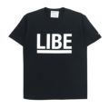 LIBE T-SHIRT ライブ Ｔシャツ BIG LOGO BLACK 