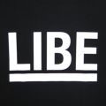LIBE T-SHIRT ライブ Ｔシャツ BIG LOGO BLACK 1