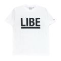 LIBE T-SHIRT ライブ Ｔシャツ BIG LOGO WHITE 