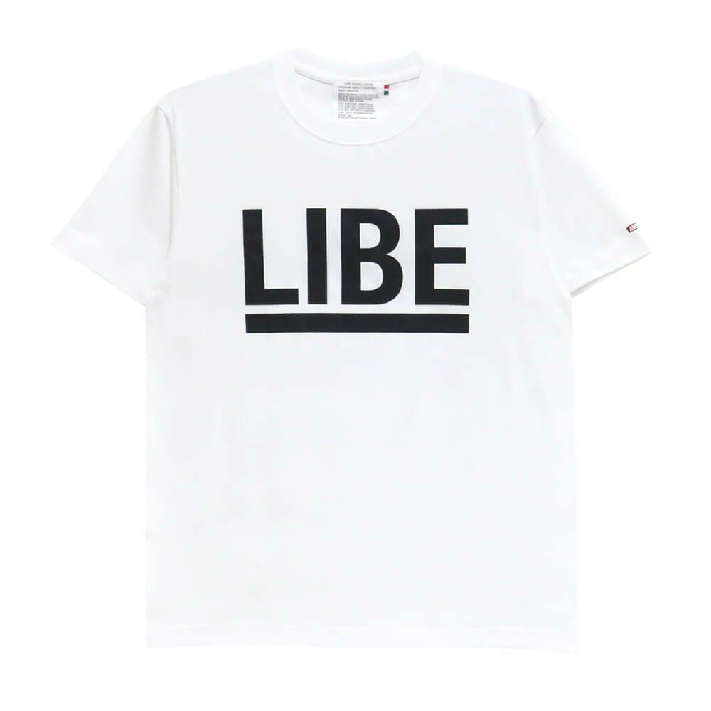 LIBE T-SHIRT ライブ Ｔシャツ BIG LOGO WHITE 