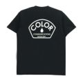 COLOR COMMUNICATIONS T-SHIRT カラーコミュニケーションズ Tシャツ DESIGN DEPT BLACK 