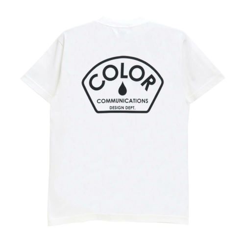 COLOR COMMUNICATIONS T-SHIRT カラーコミュニケーションズ Tシャツ DESIGN DEPT WHITE 